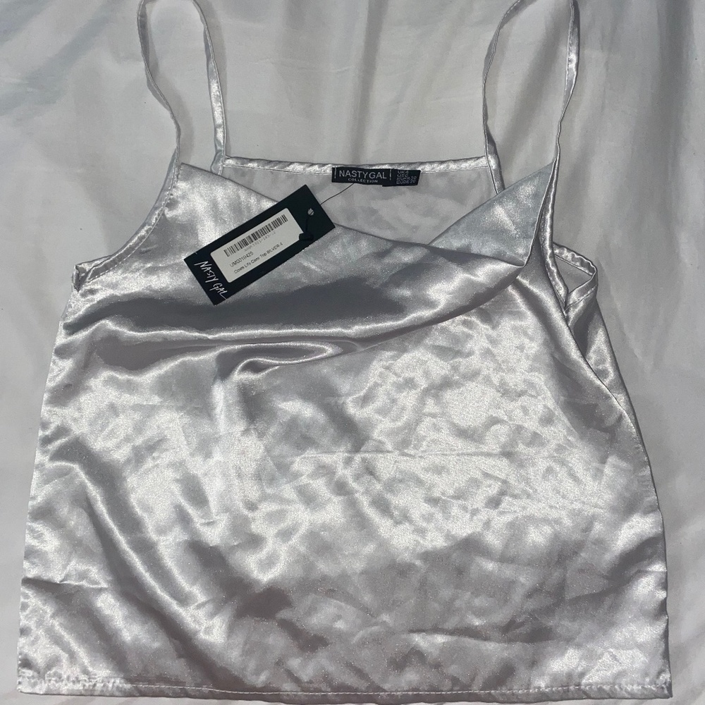 Nasty Gal Cowl neck top